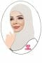 الاميرة قطعتين ابيض